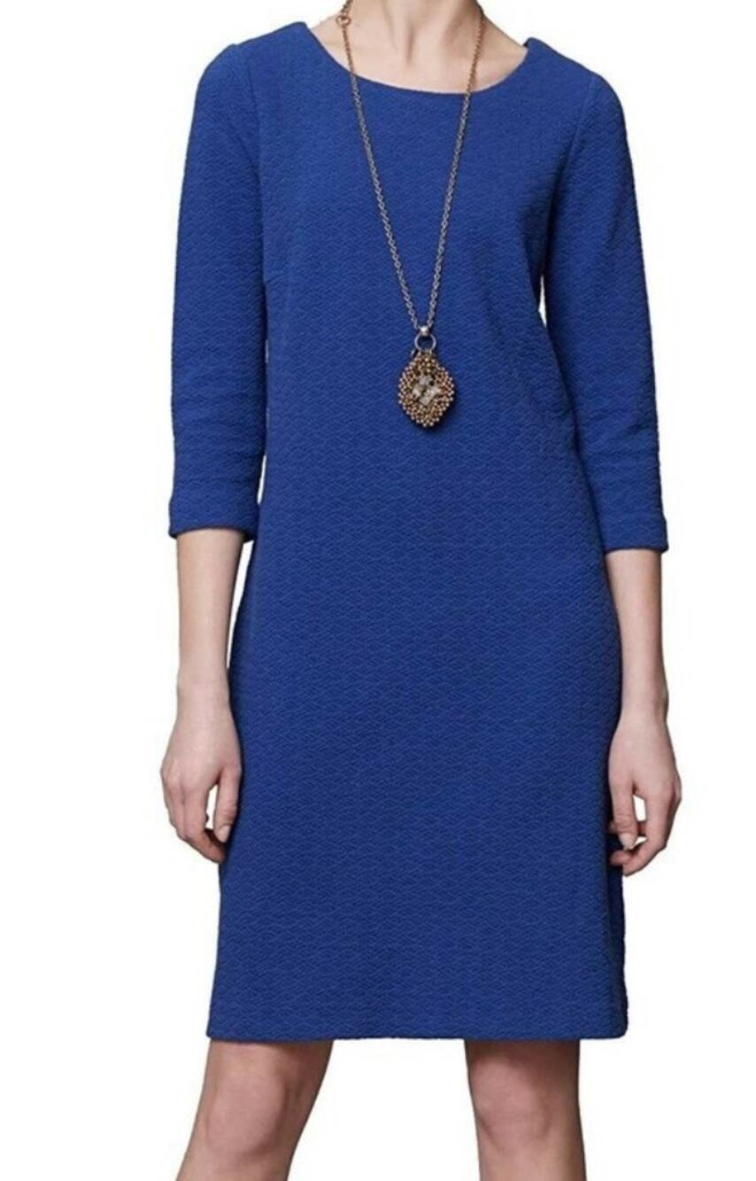 NWOT Ganni Lousa Shift Textured Mini Dress, L
